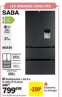 Saba Multiportes L.83.6 x H.183x P.70.6cm
