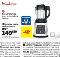 Moulinex Blender haute performance