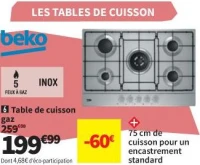 Beko Table de cuisson