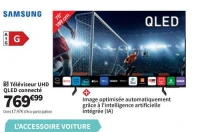 SAMSUNG Téléviseur UHD QLED connecté