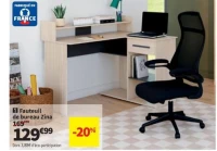 Fauteuil de bureau Zina