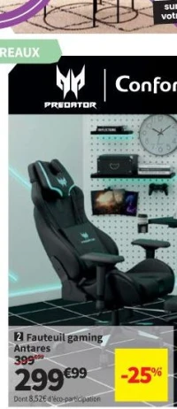 Fauteuil gaming Antares