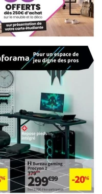 Bureau gaming Procyon 2