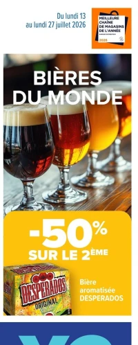 Bière aromatisée DESPERADOS