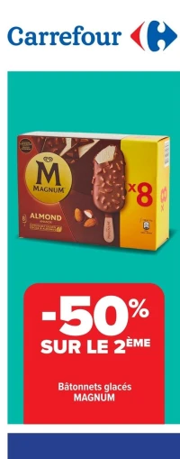 Bâtonnets glacés MAGNUM