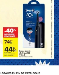 Brosse à dents électrique iO2 ORAL-B