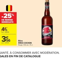 Bière RINCE COCHON