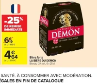 Bière forte LA BIÈRE DU DEMON
