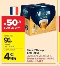 Bière d'Abbaye AFFLIGEM