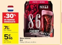 Bière intense 8.6 Cherry