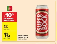 Bière blonde SUPER BOCK