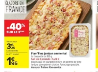 Flam'Fine jambon emmental