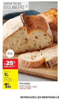 Pavé rustique