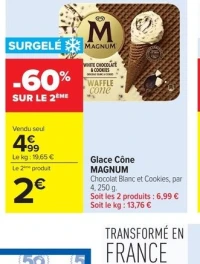 Glace Cône MAGNUM