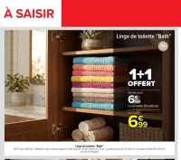 Linge de toilette "Bath" Tex HOME