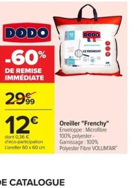 Dodo Oreiller "Frenchy"