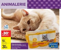 Pâtées repas pour chat CARREFOUR COMPANINO VITALIVE