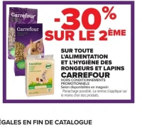 Alimentation et hygiène des rongeurs et lapins CARREFOUR