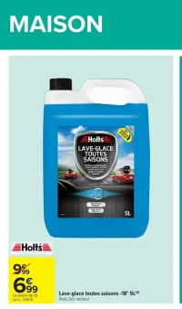 Lave-glace toutes saisons -18° 5L Holts