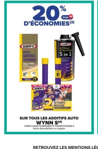 Additifs auto WYNN S