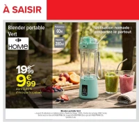 Blender portable Vert HOME