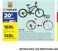 VTT 20" Toplife