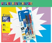 3 rollers Frixion "One Piece" + 3 recharges bleues PILOT