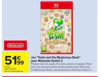 Jeu "Yoshi and the Mysterious Book" pour Nintendo Switch 2