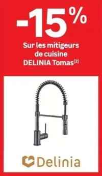Mitigeurs de cuisine DELINIA Tomas