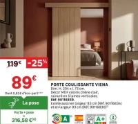 Porte coulissante Viena