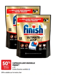 CAPSULES LAVE VAISSELLE FINISH