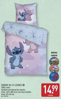 PARURE DE LIT LICENCE