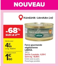 LARZUL Farce gourmande végétarienne