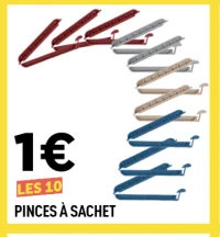 Pinces à sachet
