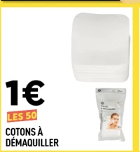 COTONS À DÉMAQUILLER