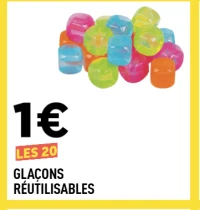 GLAÇONS RÉUTILISABLES