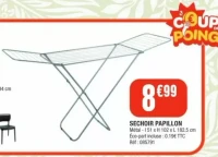 SECHOIR PAPILLON