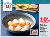 NOIX DE COQUILLE SAINT JACQUES U PECTEN MAXIMUS