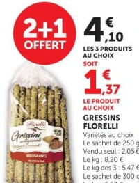 GRESSINS FLORELLI