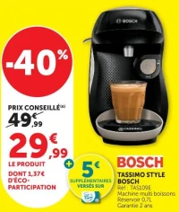 Bosch Tassimo Style Machine multi boissons
