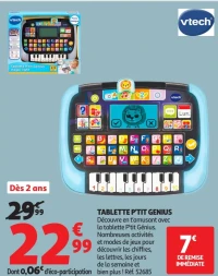 Tablette P'tit Genius Vtech