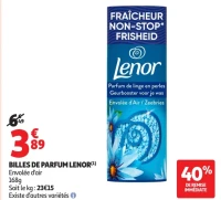 BILLES DE PARFUM LENOR Envolée d'air