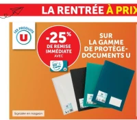 La gamme de protège-documents U