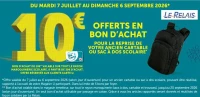 Bon d'achat de 10€ pour la reprise de votre ancien cartable ou sac à dos scolaire