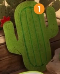 Grattoir/arbre à chat cactus