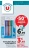 Promo 6 stylos à bille effaçables U