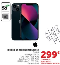 Iphone 13 Reconditionné 5G Grade A