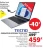 Promo Ordinateur Portable Tecno 15,6"