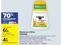 Déodorant à Billes USHUAÏA