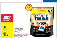 Capsules pour lave-vaisselle FINISH Ultimate Plus
